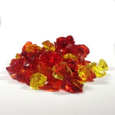 Fire Red & Yellow Crushed