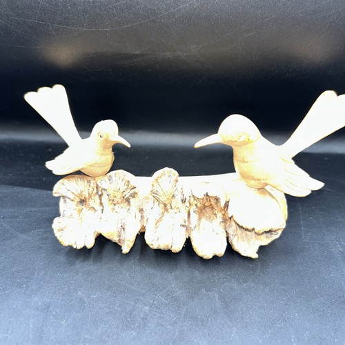 Hand whittled birds - hand-whittled,