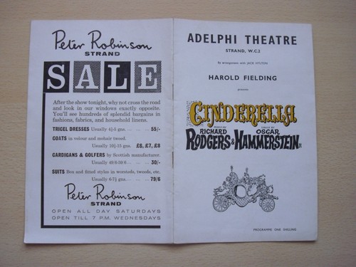 Programme adelphi theatre - programme,