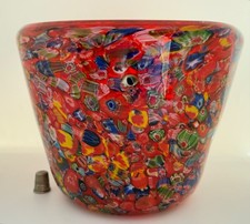Huge Millefiori Tutti Frutti Murano? Glass Vase 4.2kg