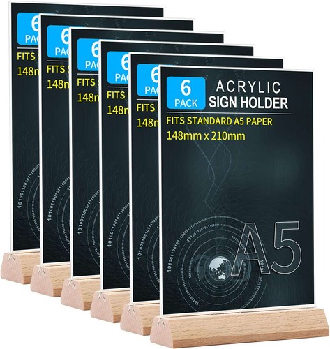 Meqats sign holder acrylic - meqats,