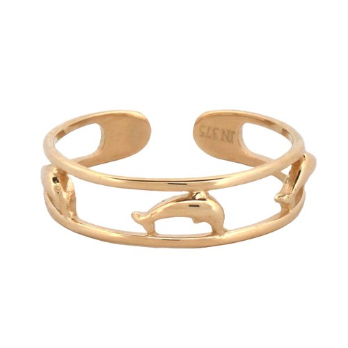 Toe ring 9ct yellow - toe,