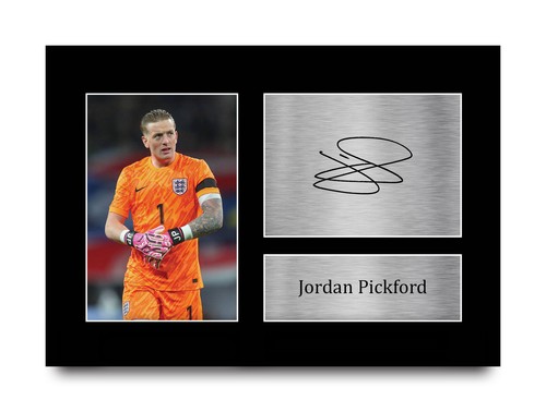 Jordan pickford signed - signed, england
