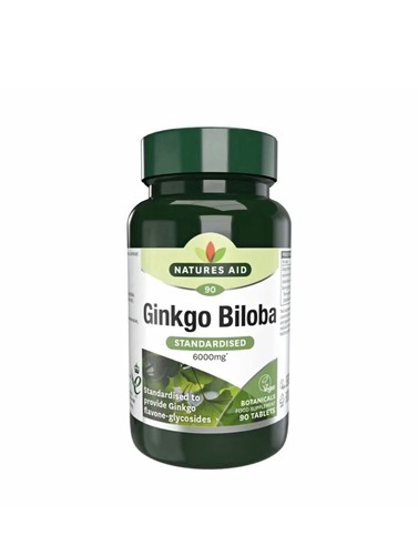 Natures aid ginkgo - ginkgo, biloba
