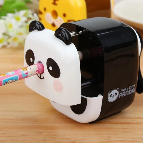Desktop pencil sharpener hand - pencil,