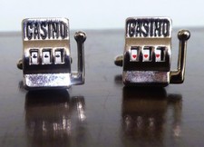 Casino Cufflinks - One Armed