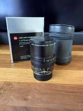 Mint Leica APO-Summicron-M 75mm f/2.0 ASPH 11637 And Filter .