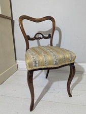 Antique Balloon Back Walnut