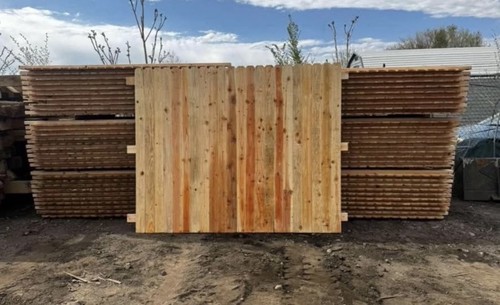8x6 cedar fence panels brand - ,