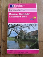 OS LANDRANGER MAP 67 Duns