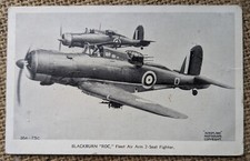 Blackburn "ROC" Fleet Air Arm 2 Seat Naval Fighter Aircraft, Plane, Aviation PC