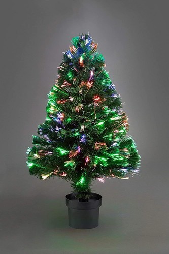 Christmas tree pre lit green - tree, pre-lit