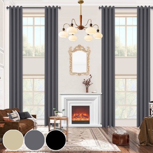 Blackout extra long curtains - extra,