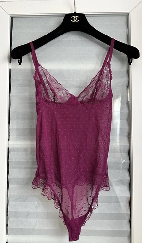 Wolford cerise pink - pink, sheer