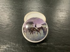 Small Patum Peperium Gentleman’s Relish Pot & Lid Horse Racing 