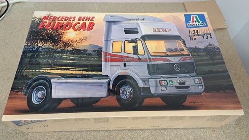 Rare italeri mercedes - euro, cab
