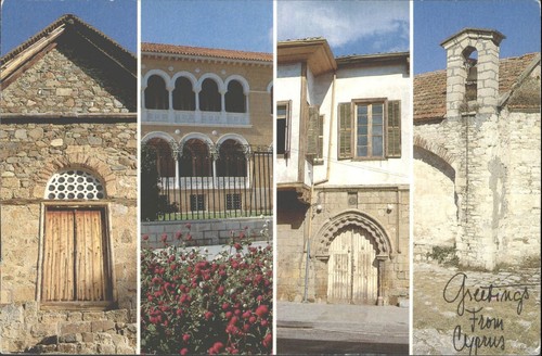 Vintage cyprus postcard - vintage,