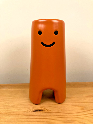 Ikea frovaxt vase brown - vase, brown-orange