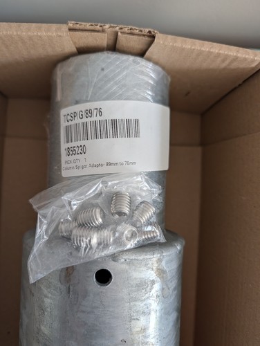 Tamlite column spigot adaptor - column,