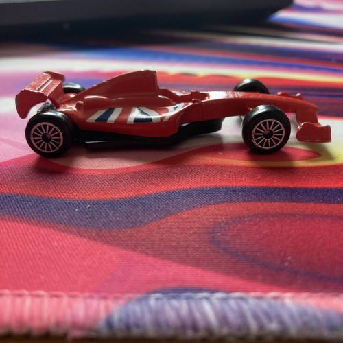 Corgi car team red loose - gb,