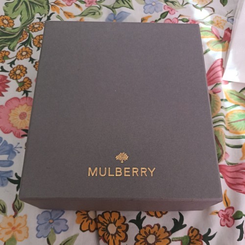 Mulberry empty grey gift - , box