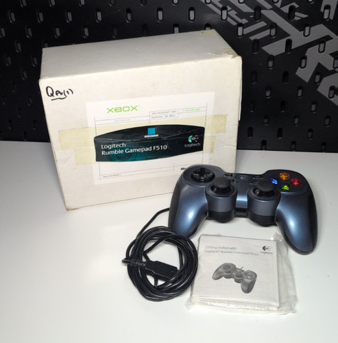 Logitech rumble gamepad - rumble, f510