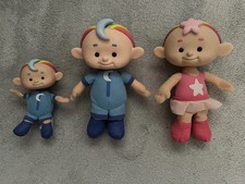 Bundle of Cloudbabies Toys  X3 Baba pink and Baba blue and a small Baba Blue