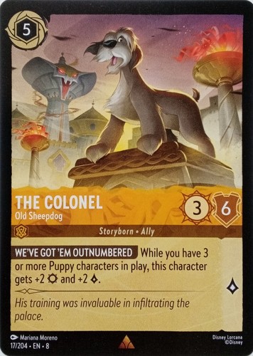 204 the colonel - 17/204, old