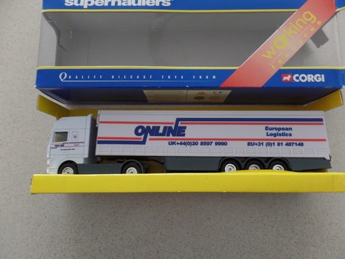 Corgi daf curtainsider - 1,