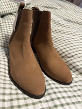 Ravel Kielder Women's Suede Chelsea Ankle Boots Tan, Size UK 8/Eu 41