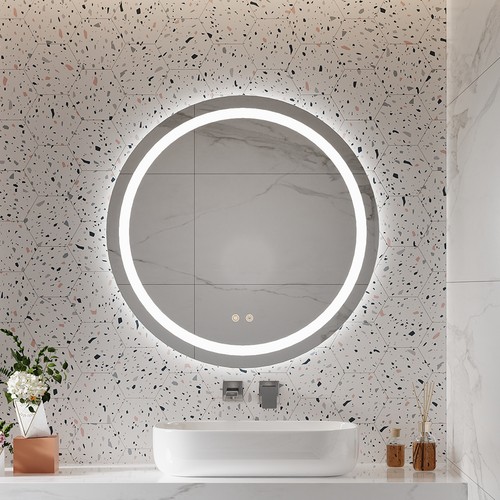 Round bathroom led - round,