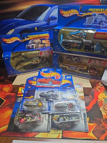 Hot wheels motorcycles - hot,