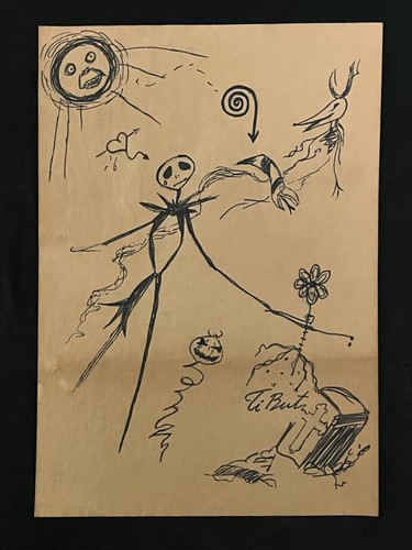 Tim burton painting drawing - tim,