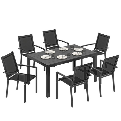 Outsunny garden dining set - dining,
