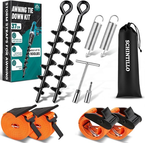 Tie down kit - down, storm