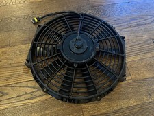 Mishimoto 12V Car Engine Bay Slimline Electric Cooling Fan - 12" Diameter