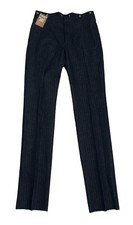 Mens Brace & Fly Striped Jeans