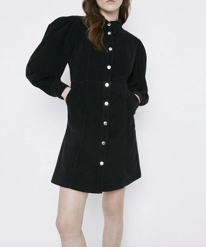 Warehouse black corduroy - black, cord