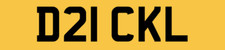 DICK RICK L NUMBER PLATE DICKY