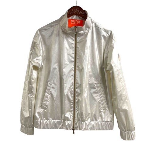 Sunsboards white shiny jacket - shiny,