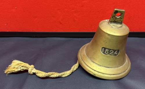 Brass anchor wall mounted - anchor, bell