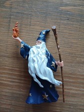 Merlin The Magician By Papo. 4" Vintage 1999 Figure Very Good Condition