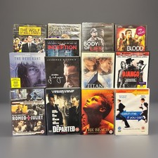 Leonardo DiCaprio X13 DVD Bundle - Revenant - Beach - Departed - Inception