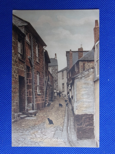 Postcard virgin street - street,, st
