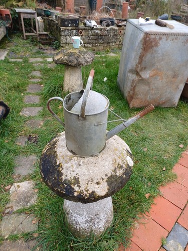 Vintage gallon galvanised - gallon,