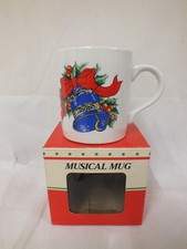 Vintage Christmas Musical Mug - New in Box (Fox)