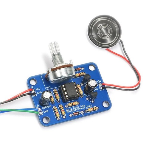 Micro audio amplifier - micro,