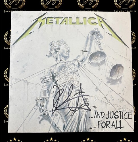 Signed kirk hammett metallica - kirk,