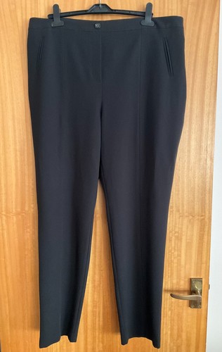 Ann harvey black trousers - black,