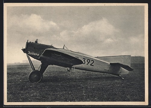 Postcard junkers a 20 - postcard, a-20